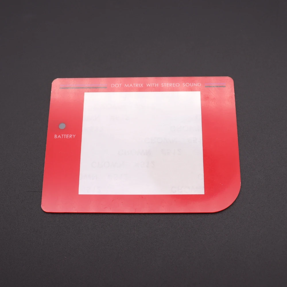 Сменная крышка для экрана объектива для Nintendo Gameboy Game Boy GB DMG пластиковый Зеркальный цвет