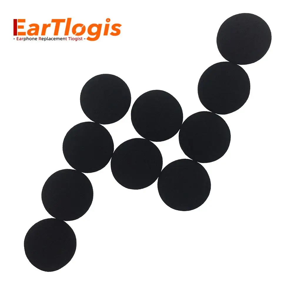 EarTlogis Sponge Replacement Ear Pads for Sennheiser PMX60 PMX100 PX100 PX20 HD15 Headset Parts Foam Cover Earbud Tip Pillow