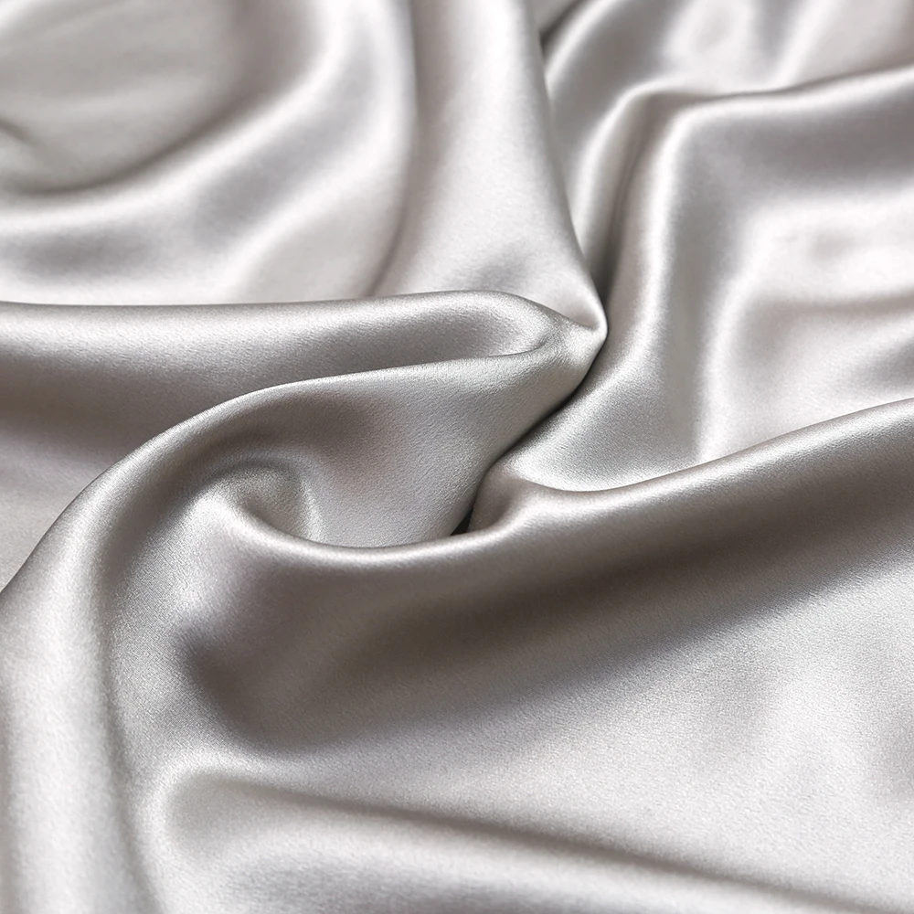 SISISILK Quality Assured 19MM Washable 100% Mulberry Pure Natural Silk Fabric For Clothing or Pillowcase