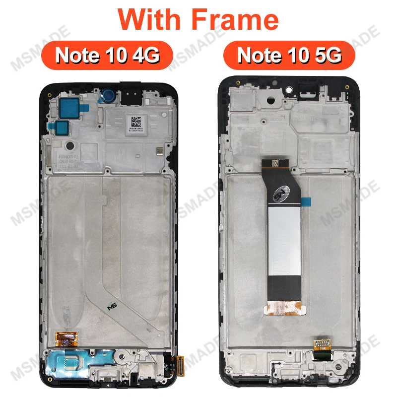 CHOICE OLED For Xiaomi Redmi Note 10 5G LCD POCO M3 Pro Display Replace Screen Digitizer For Redmi NOTE 10 4G Note 10S LCD