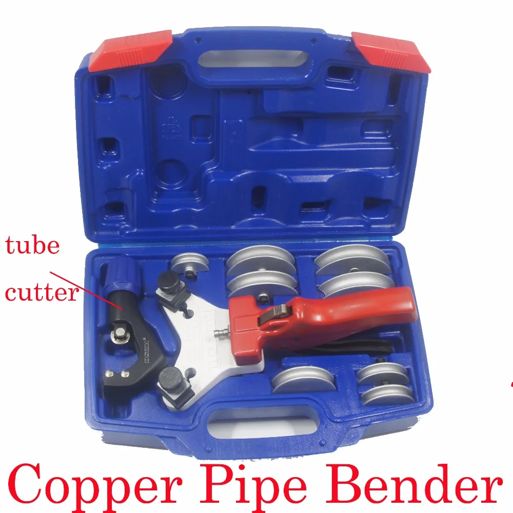 Multi Copper Pipe Bender Tube bending Tool Kit with Tube Cutter Aluminum  5/6/8/10/12mm