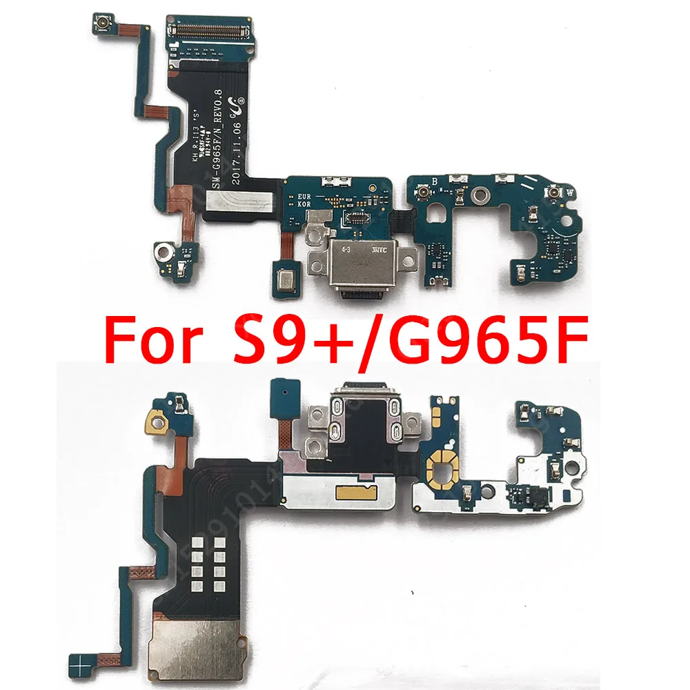 Charging Port For Samsung Galaxy S9 Plus Charge Board USB Connector PCB Ribbon Socket Replacement Repair Spare Parts