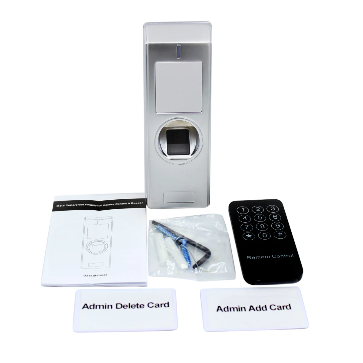 IP67 Waterproof Metal Biometric Fingerprint Access Control System Rfid 125khz Reader Door Access Control 2000 Users