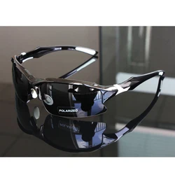 Comaxsun Professional Polarized Cycling Glasses Bike Goggles  Sports MTB Bicycle Sunglasses Eyewear Myopia Frame UV 400