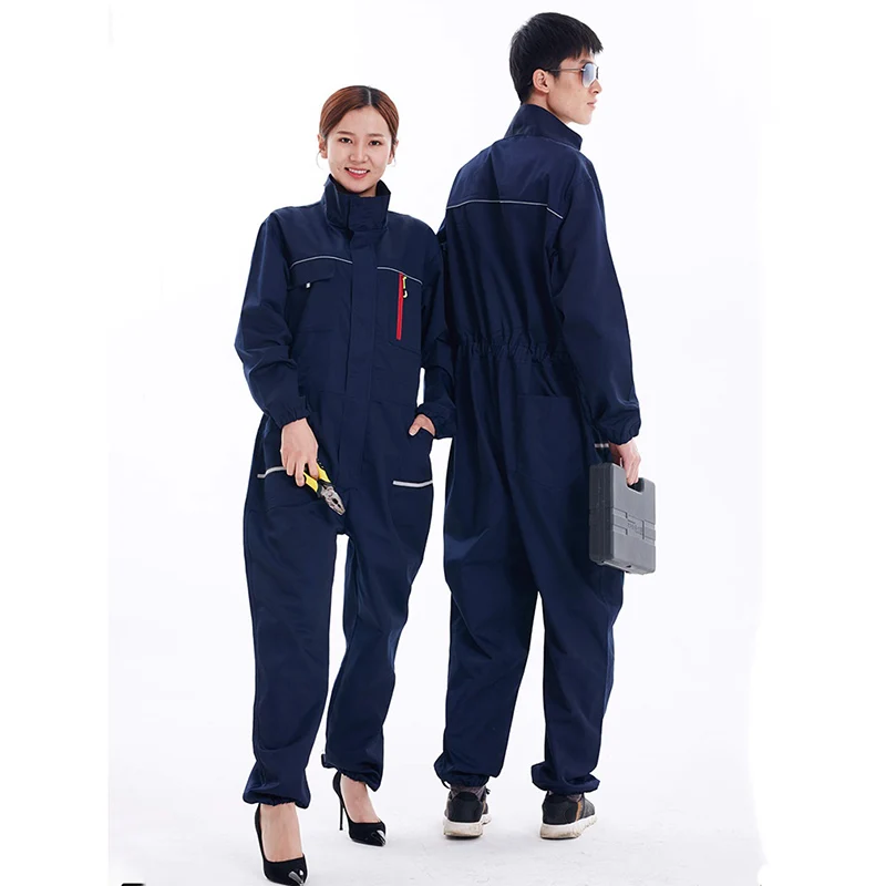 作業服労働者全体防塵制服ジャンプスーツワークショップ工場ワークショップ建設メカニック自動車修理工つなぎ服