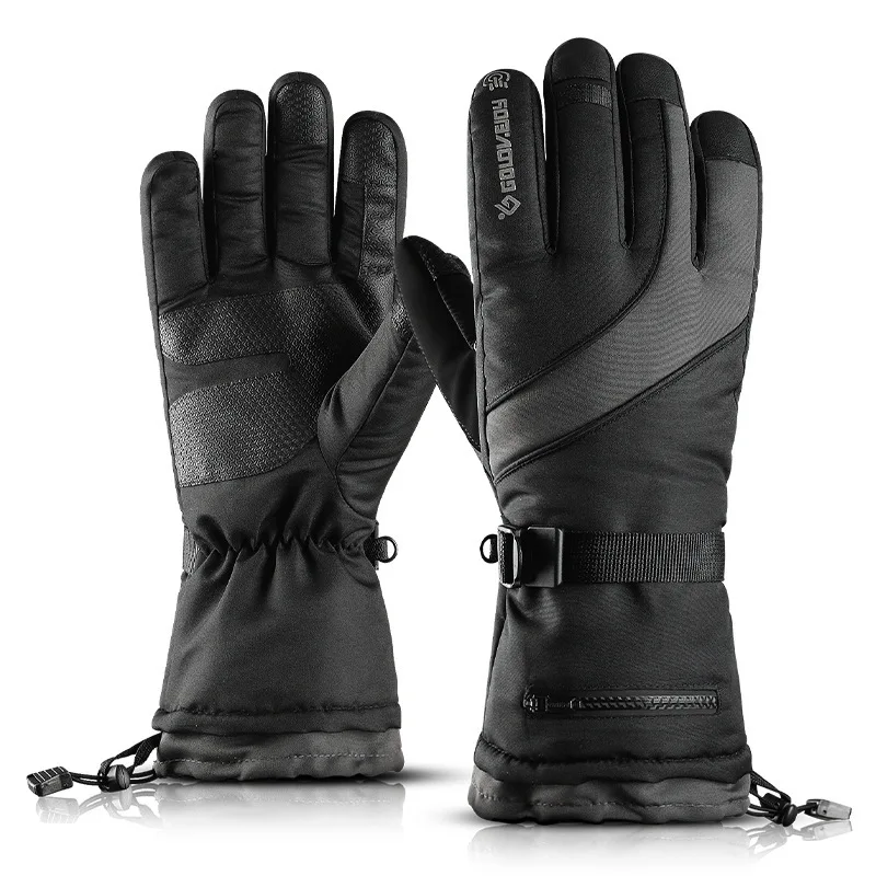 

Winter Cycling Gloves Thermal Waterproof Windproof Bike Bicycle Glove Touch Screen for Skiing Hiking Snowmobile Motorcycle