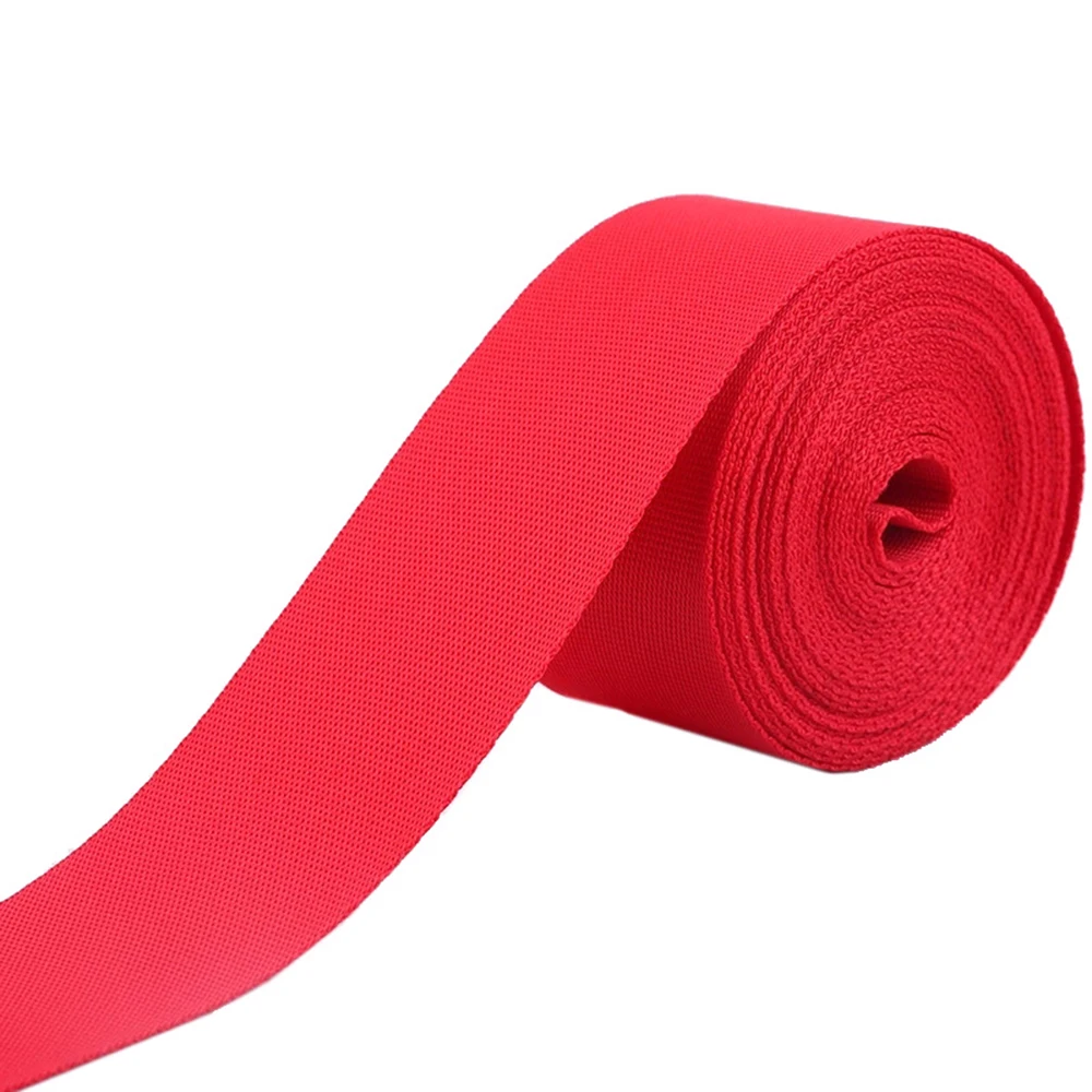 Red 3.6M Car Seat Belt Webbing Car Modified 3C Standard Certified Child Safety Belt Car Accessories Hot Sales