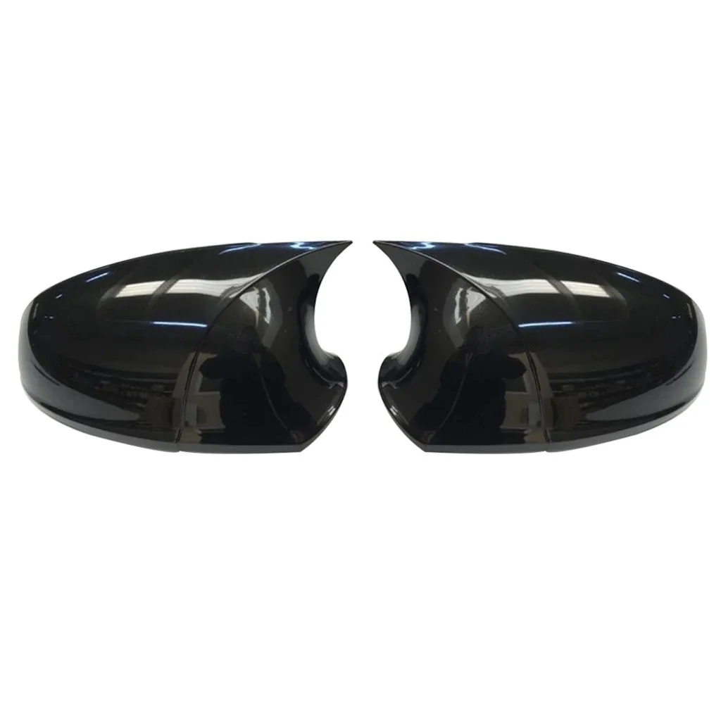 For Opel Astra J Bat Batman Mirror Cover Bright Black Right and Left Hand Set