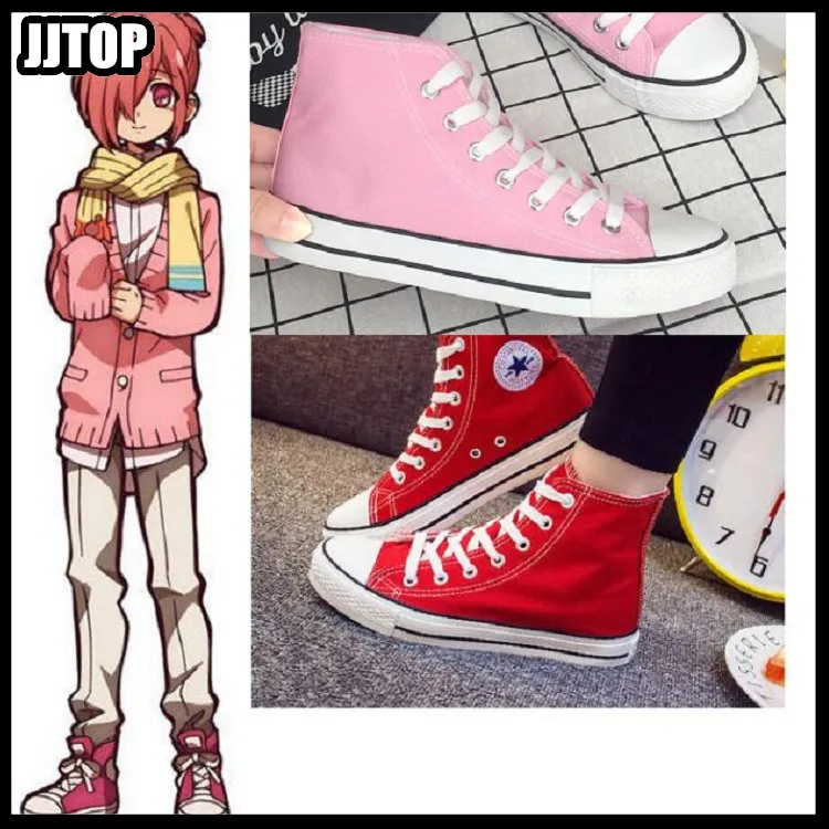 Mitsuba Cosplay Shoes Doki Doki Literature Japanese Anime School Shoes Girl Toilet-bound Hanako-kun Yashiro Nene cosplay shoes