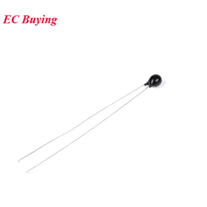 20pcs/lot NTC Thermistor Thermal Resistor MF52 MF52AT NTC-MF52AT 10K ohm R B Value 3950 103 5% Temperature Sensor
