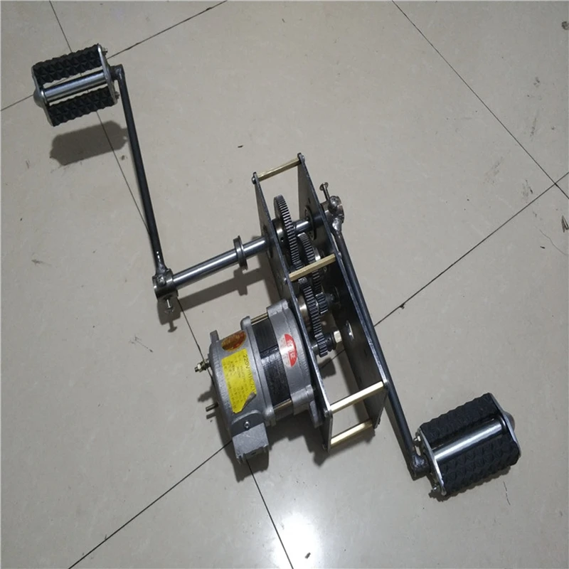 Pedal generator 12V24V2000W220v800W AC permanent magnet brushless high-power  DC battery charging