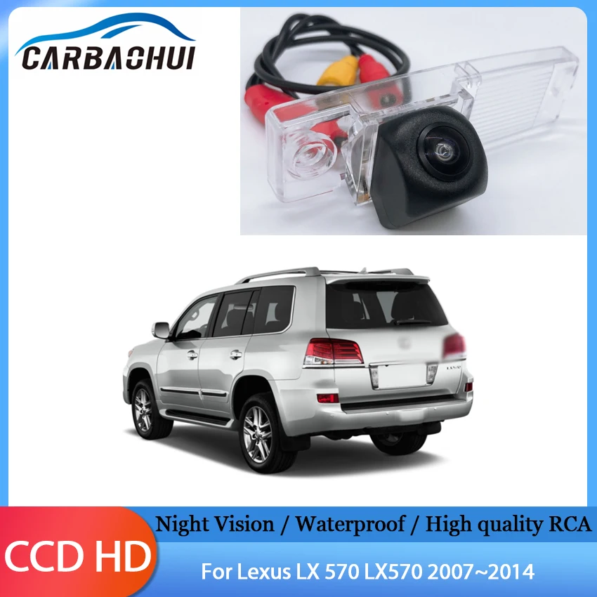 Night Vision Car Reverse Backup Parking Rear View Camera HD For Lexus LX 570 LX570 2007 2008 2009 2010 2011 2012 2013 2014