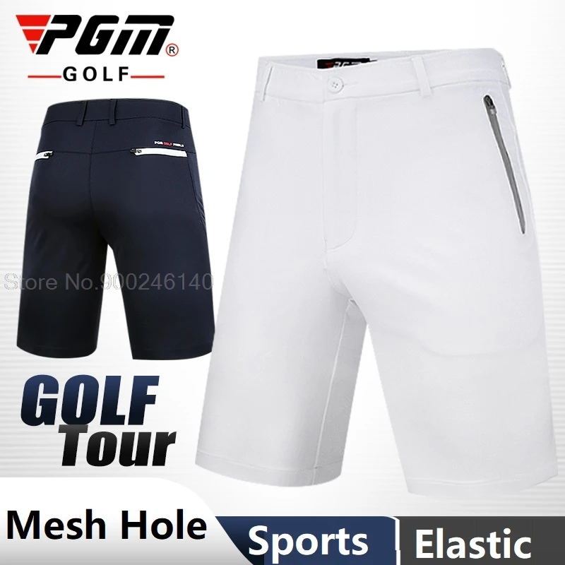 Lato tenis Golf mężczyźni spodenki odzież golfowa cienkie wysokie elastyczne męskie spodnie dresowe komfort oddychające suche spodenki spodnie