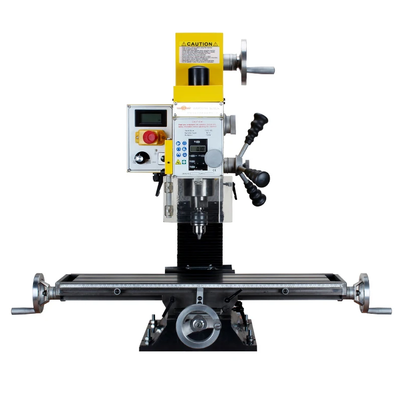 Multifunction Drilling and Milling Machine Industrial Grade Home Mini Desktop Drilling Machine Small Drilling Milling One Bed