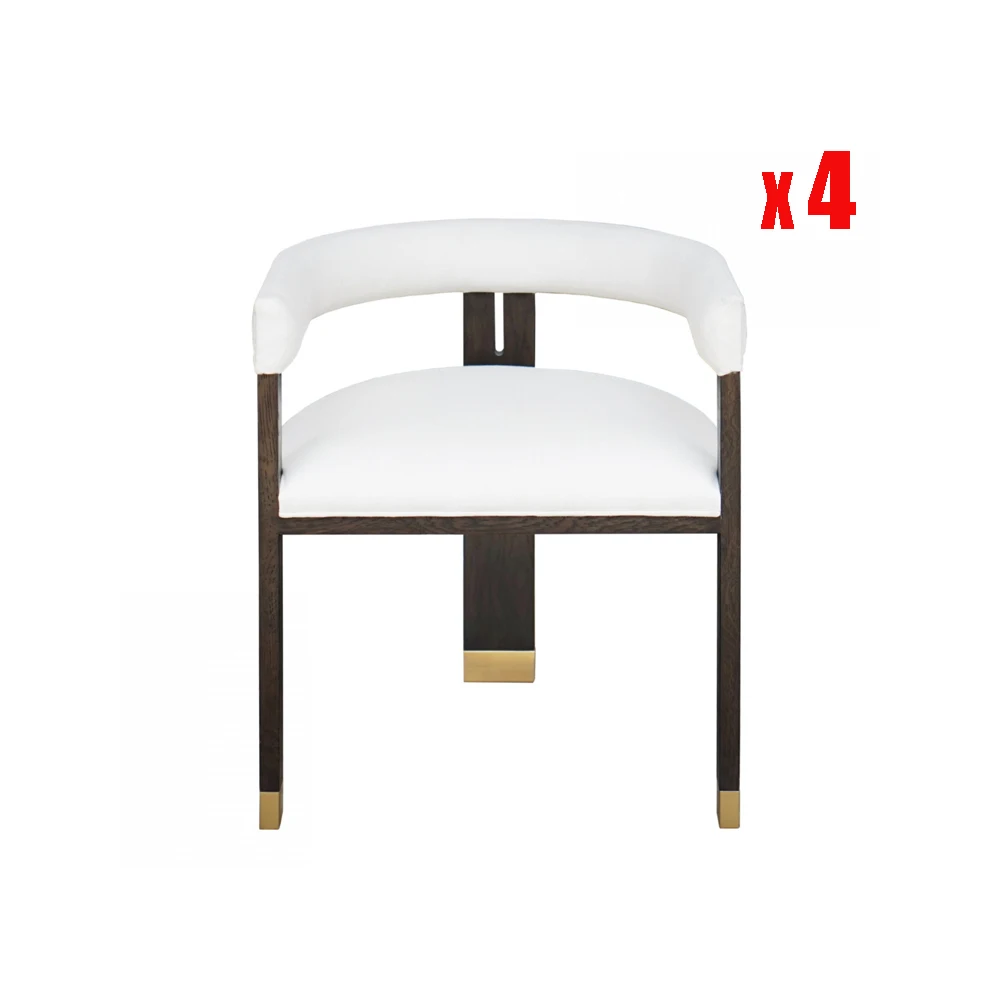 wooden Dining chair designer dining room Nordic modern sillas de comedor gold Princess chair entry lux cade cadeira bar room