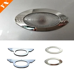 Stainless & Plastic Chrome For Toyota WISH 2010-2012 Car Side Door Light Lamp Turning Cover Trim Molding Styling Accessories