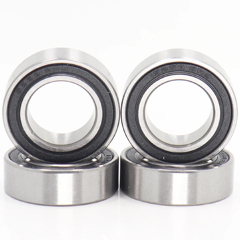 15268-2RS Ball Bearing, 15x26x8mm Chrome Steel Rubber Sealed, 15268RS Bicycle Bearings Smoothly for American Classic Rear Hub