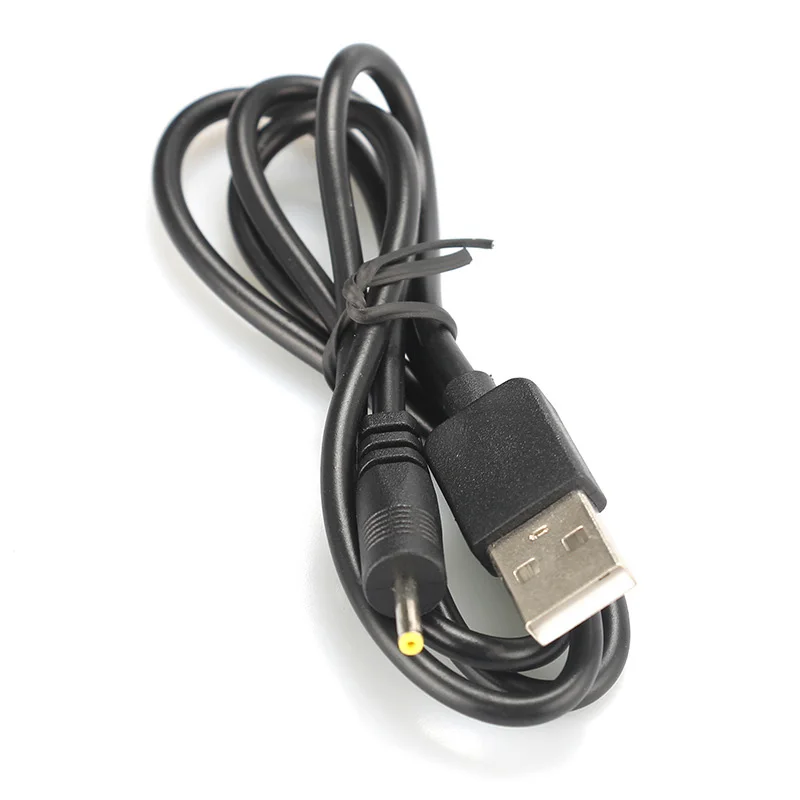 Image 6: Port USB 80CM à 2.5mm - 5.5mm 5V DC, câble de connecteur d'alimentation noir pour LED/produits électroniques