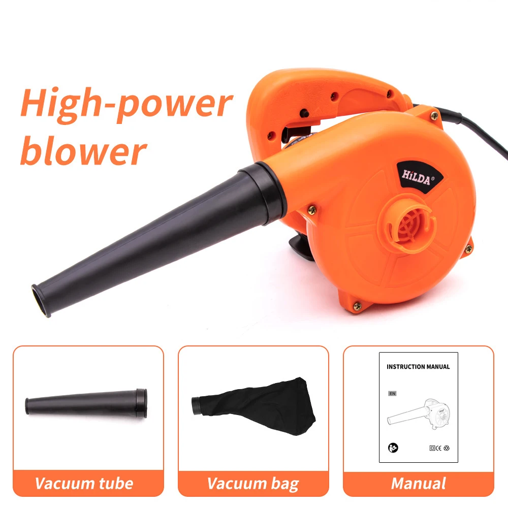 Air Blower 1000W Computer Cleaner Electric Air Blower Dust Blowing Dust Computer Dust Collector Blower House Tool