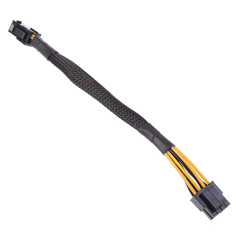 Neue 1Pc 4 Pin Stecker Auf 8 Pin Weibliche CPU Power Konverter Kabel Blei Adapter Verlängerung Draht 20cm