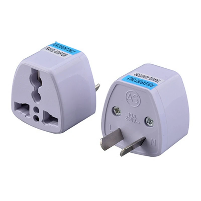 1PC Universal US UK AU To EU Plug USA To Euro Europe Travel Wall AC Power Charger Outlet Adapter Converter 2 Round Pin Socket