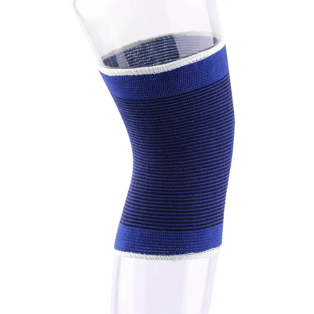 Adjustable Soft Elastic Breathable Support Brace Knee Protector Pad Sports Bandage Safety Guard Strap For Basketball