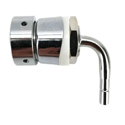 KegLand Nukatap Beer Faucet Homebrew Tap Short Shank Stainless Steel (6.5mm1/4''Tail Suits Duotight 6.5mm 1/4' Reducer)