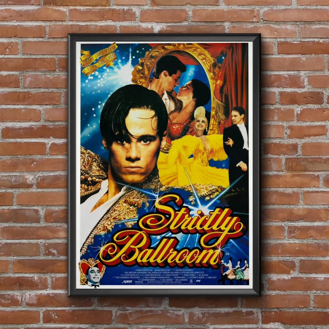 

Strictly Ballroom Movie Poster Cover Retro Home Mural Decoration Canvas Picture Printing Gift (No Frame)