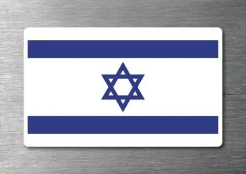 

Israel Flag Car Sticker Windshield Bumper Motorcycle Helmet Decal High Quality KK Vinyl Waterproof PVC