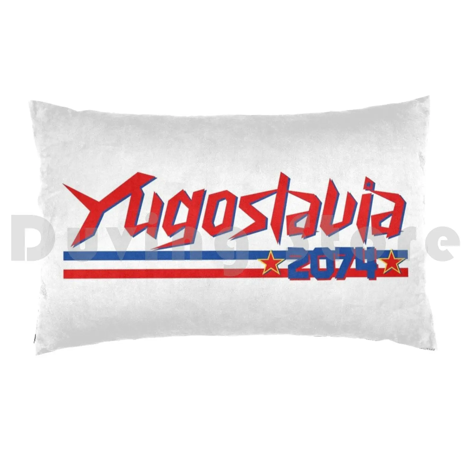 Yugoslavia 2074Pillow case Srbija Serbia Smesno Poklon Srpski Hrvatski Hrvatska Croatia Zagreb