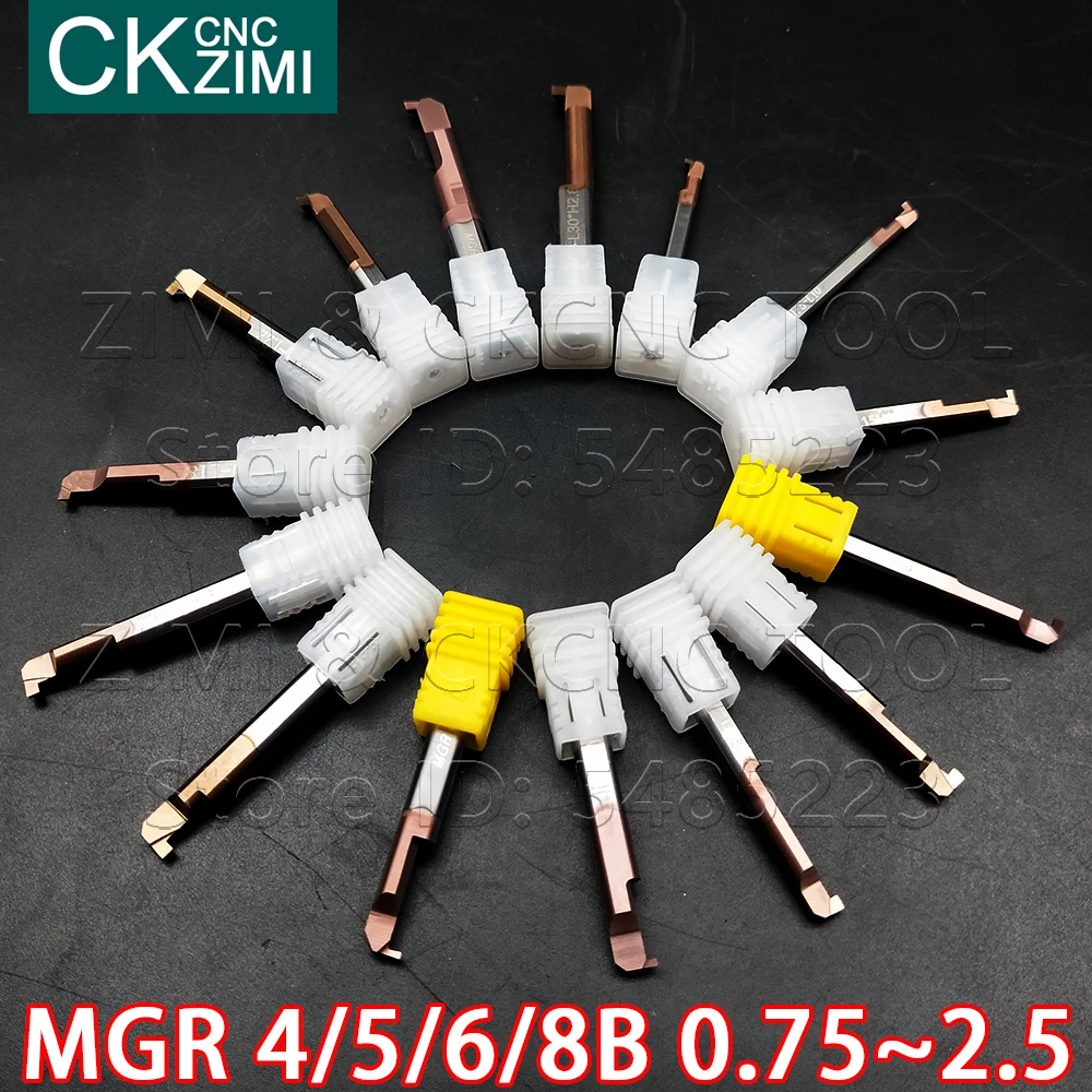 MGR4 MGR5 MGR6 MGR8 B0.75 B1.0 B1.5 B2.0 B2.5 L10 L15 L18 L19 L22 L23 Grooving Carbide Milling Tools Small boring cutter tools