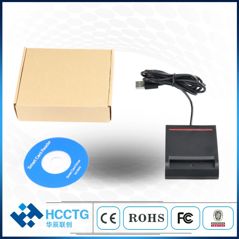 

DCR30 Contact ISO 7816 Class A, B C With USB2.0 Interface Thailand ID Smart Card Reader