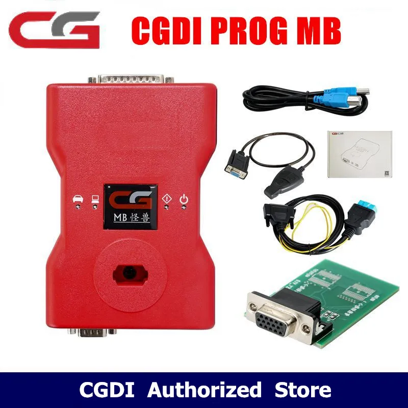 

CGDI Prog MB for Benz Car Key Add Fastest for Benz Key Programmer Global version Support All Key Lost with elv Adapters for ELV