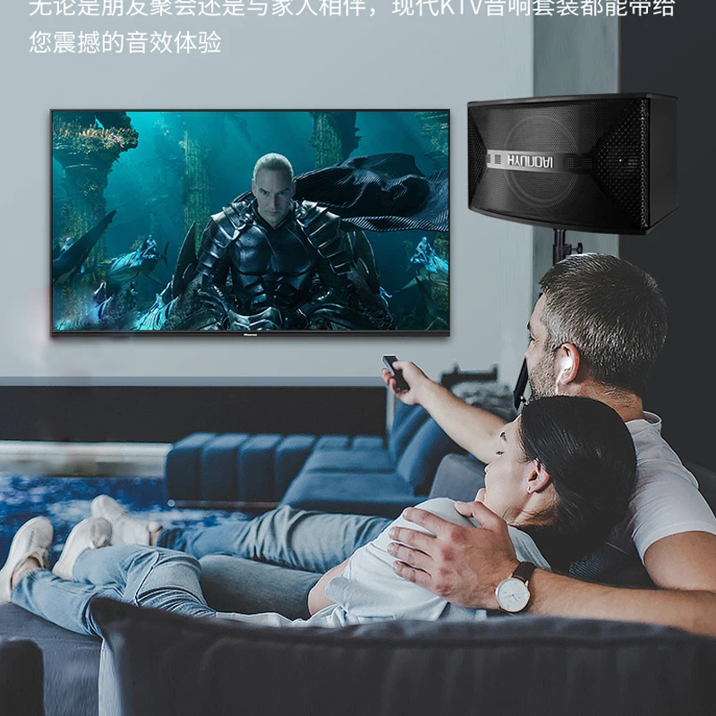 200W 6.5 Inch High Power Bass Speaker KTV Home Passive Card Package Speaker Professional Private Room Conference Empty Bar Audio