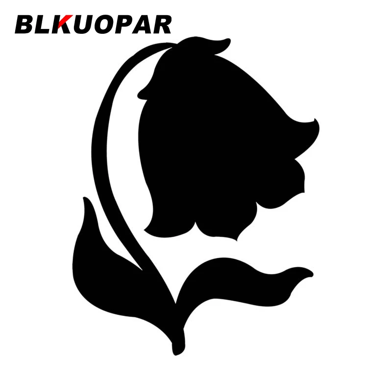 BLKUOPAR-pegatina de Flores Convallariae para coche, calcomanía impermeable con personalidad, creativa, para refrigerador, portátil, maletero, envoltura de vinilo para coche