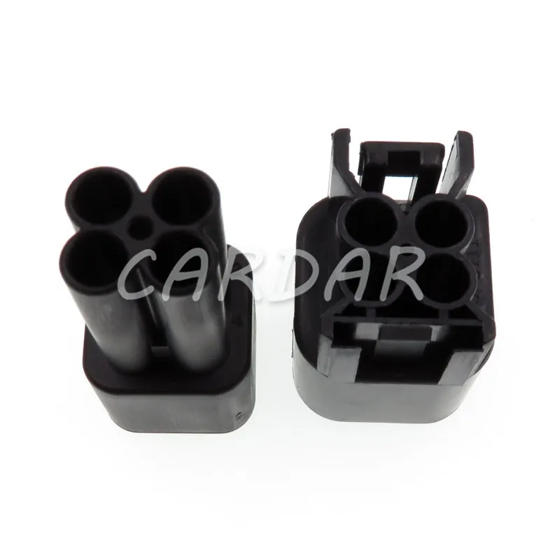 1 Set 4 Pin FWY-C-4F-B Car Connector Waterproof Wire Socket Connector AC Assembly 12444-5504-2 Ignition Coil Plug For Ford