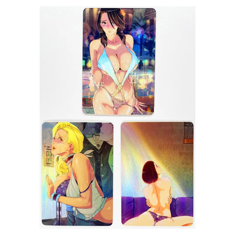 

3pcs/set NON ACG Sexy Toys Hobbies Hobby Collectibles Game Collection Anime Cards