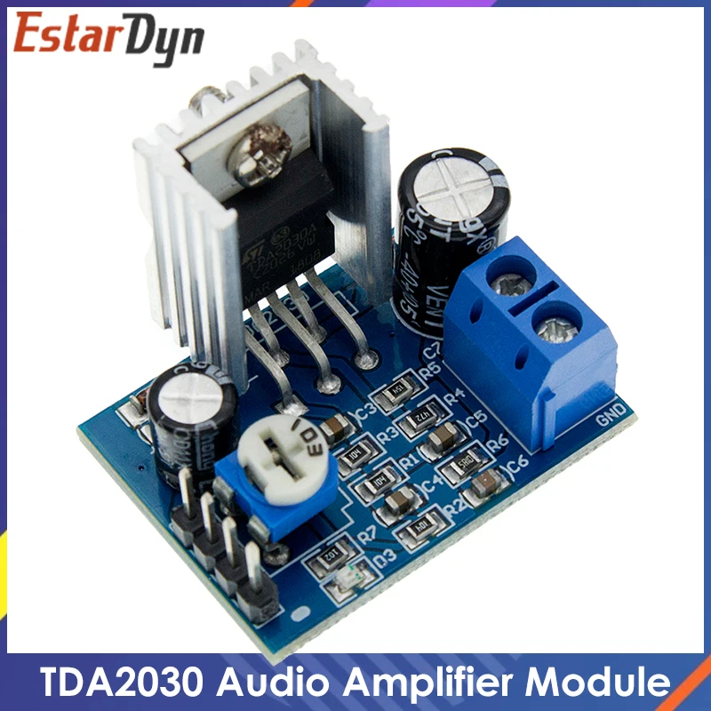 TDA2030 Moduł zasilacza TDA2030 Moduł płytki wzmacniacza audio TDA2030A 6-12V pojedynczy