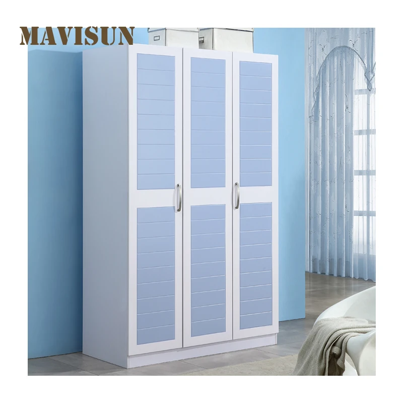 Children\'s Wardrobe Modern Minimalist Pink Blue Three-Door Two-Door Four-Door Bedroom Household Wardrobe Child Furniture Set