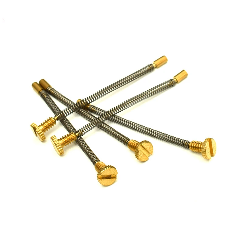 5pcs/Lot 50*2.5mm Universal Metal Screw Spring Base Plate For Zippo Kerosene Oil Lighter DIY Repair Service Replacement Supplies