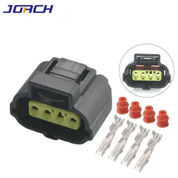 5 sets 4 Way Automotive Waterproof Electrical Connector For AMP/TYCO 90980-10711 184046-1