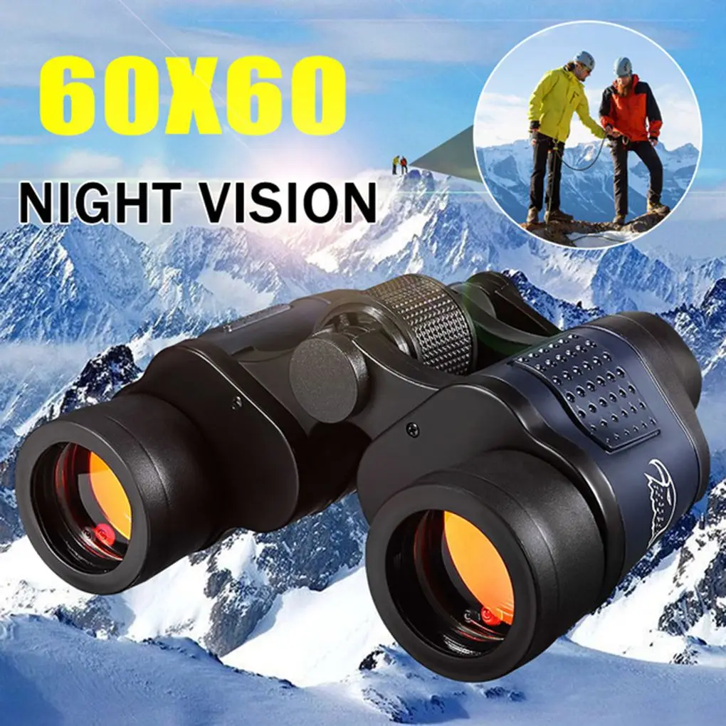 

60x60 3000M HD Professional Hunting Binoculars Telescope Night Vision for Hiking Travel Field Work Forestry Fire Protection