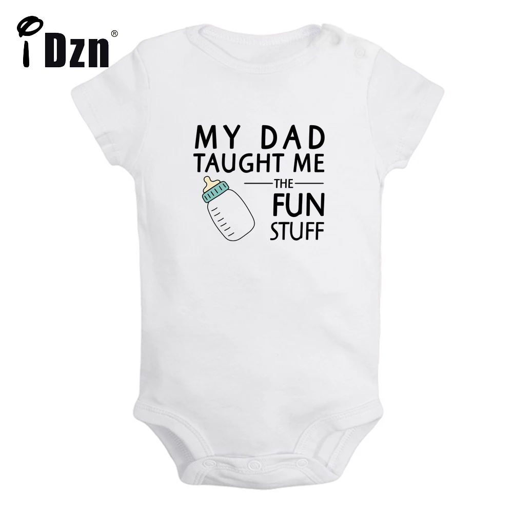 iDzn Make Herstory Cute Baby Boys Girls Bodysuit Miso Funny Clothing Mom Is Always The Answer Rompers Short Sleeves Jumpsuit