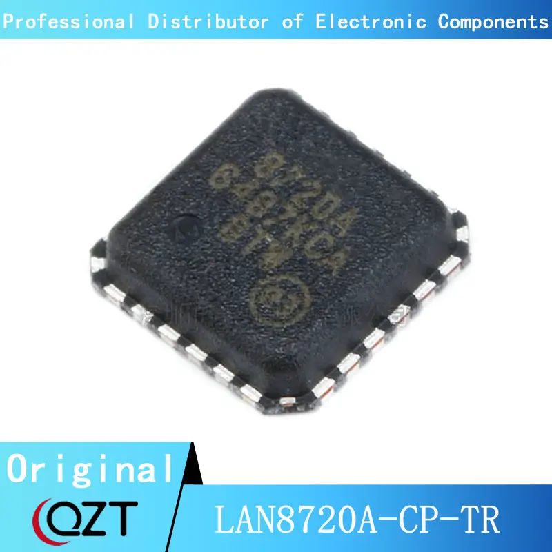 10 teile/los LAN8720A-CP-TR LAN8720A-TR QFN LAN8720A QFN-24 LAN8720A-CP LAN8720 8720A chip Neue spot