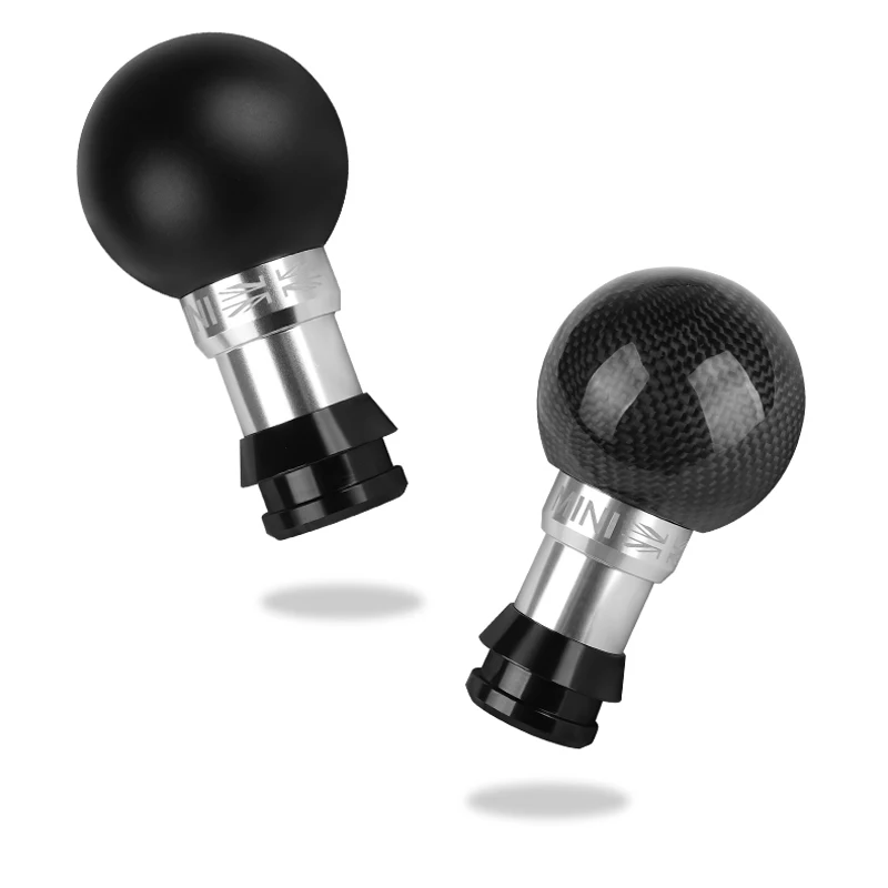 Replacement Carbon Fiber Gear Shift Handle Knob Cover For Mini Cooper R55 R56 R60 R61 F54 F55 F56 F60 Car Styling Modification