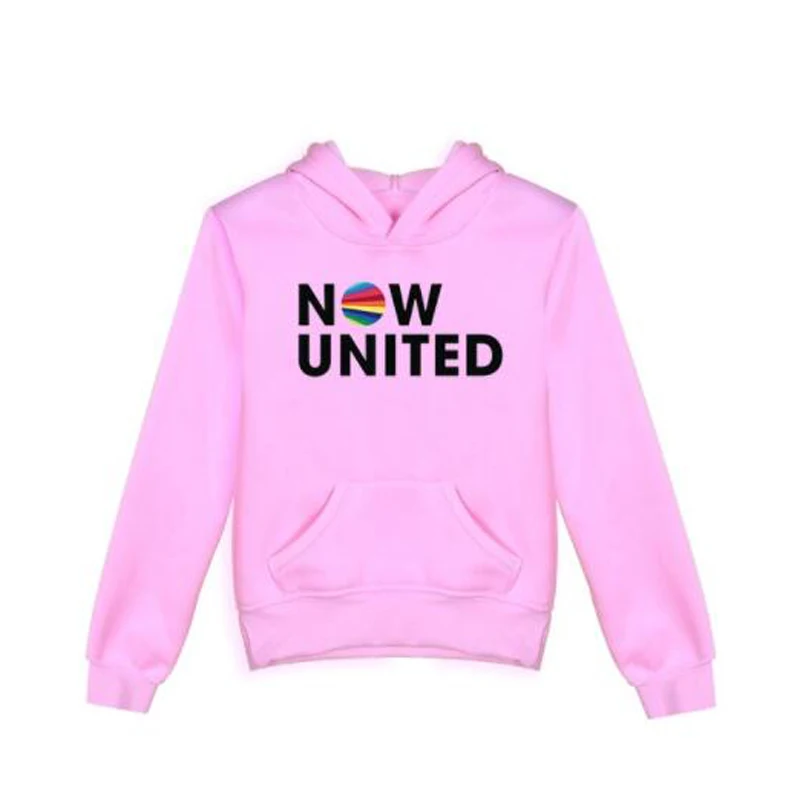 

Now United - Better Album Kids Hoodies for Boys Girls Teenager Harajuku Pullover Hooded Sweatshirt Children Clothes Streetwear