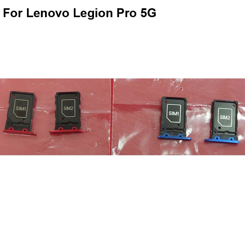 

1PC For Lenovo Legion Pro 5G New Tested Good Sim Card Holder Tray Card Slot For Lenovo Legion Pro L79031 6.65" Sim Card Holder