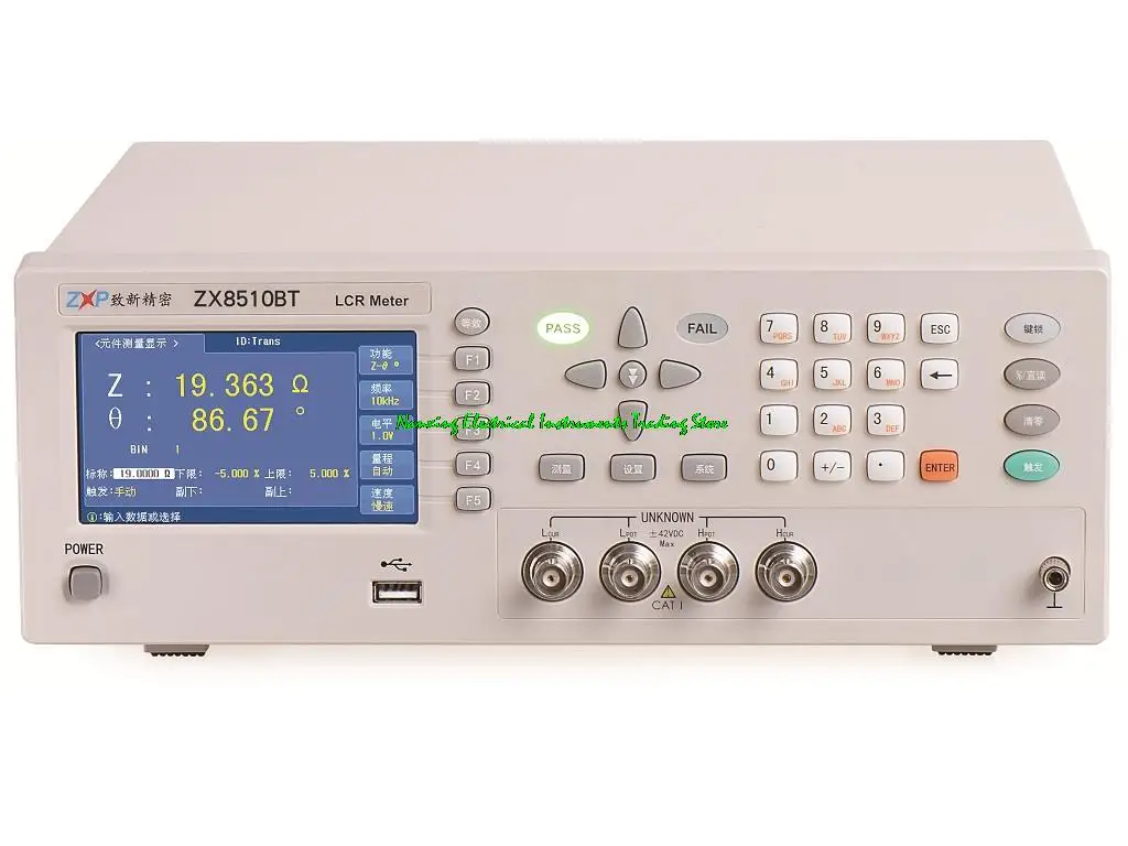 LCR METER ZX8510BN(ZX8510BT)/ZX8517BN(ZX8510BT) 10kHz/100KHz  LCD with backlight  perfect alternative 2810B/2817B+,Accuracy 0.1%