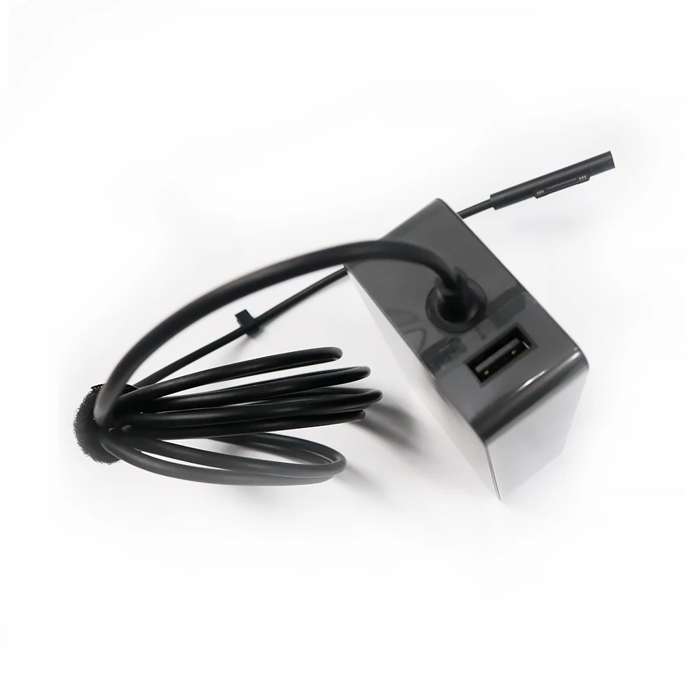 Imagem -02 - Carregador para Microsoft Surface Pro 1724 Modelo de Livro 1705 Adaptador ac Portátil com Porta Usb 5v 15v 4a 65w 1706