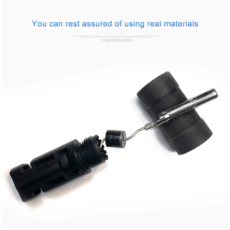 IP68 waterproof SOLAR PV Diode Connector with 10A 15A diode For Solar system